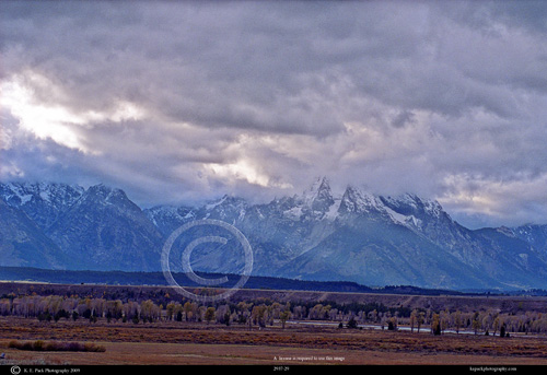Weather over the Tetons